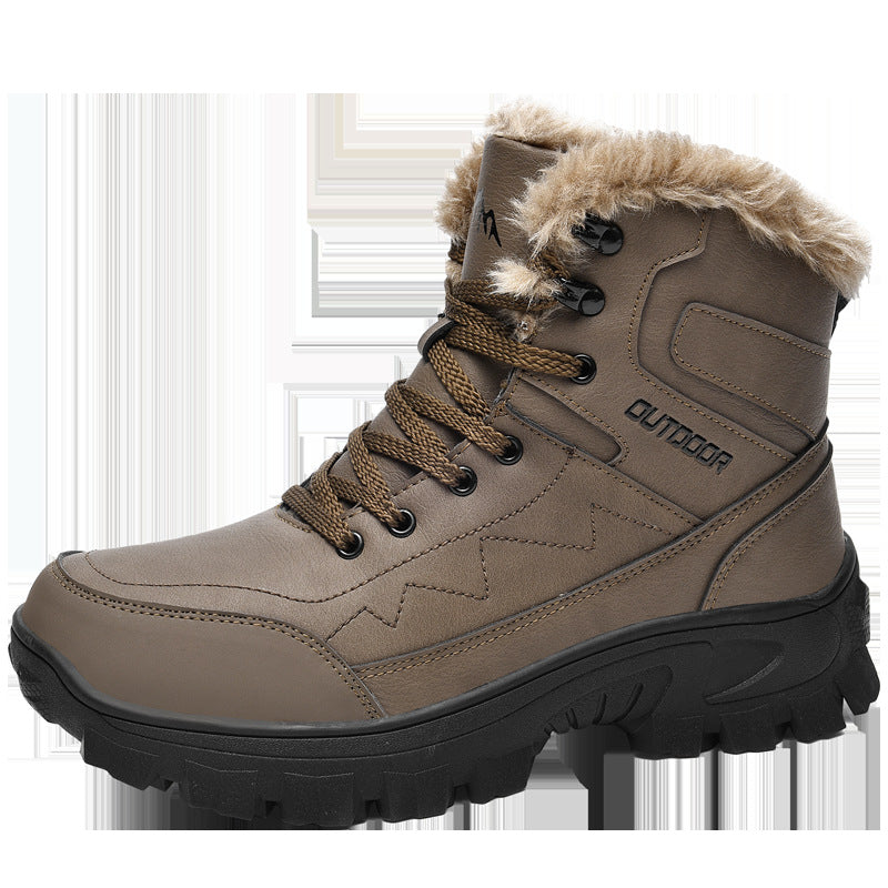 Wanderschuhe Damen Winter Warm Isoliert Wasserfest