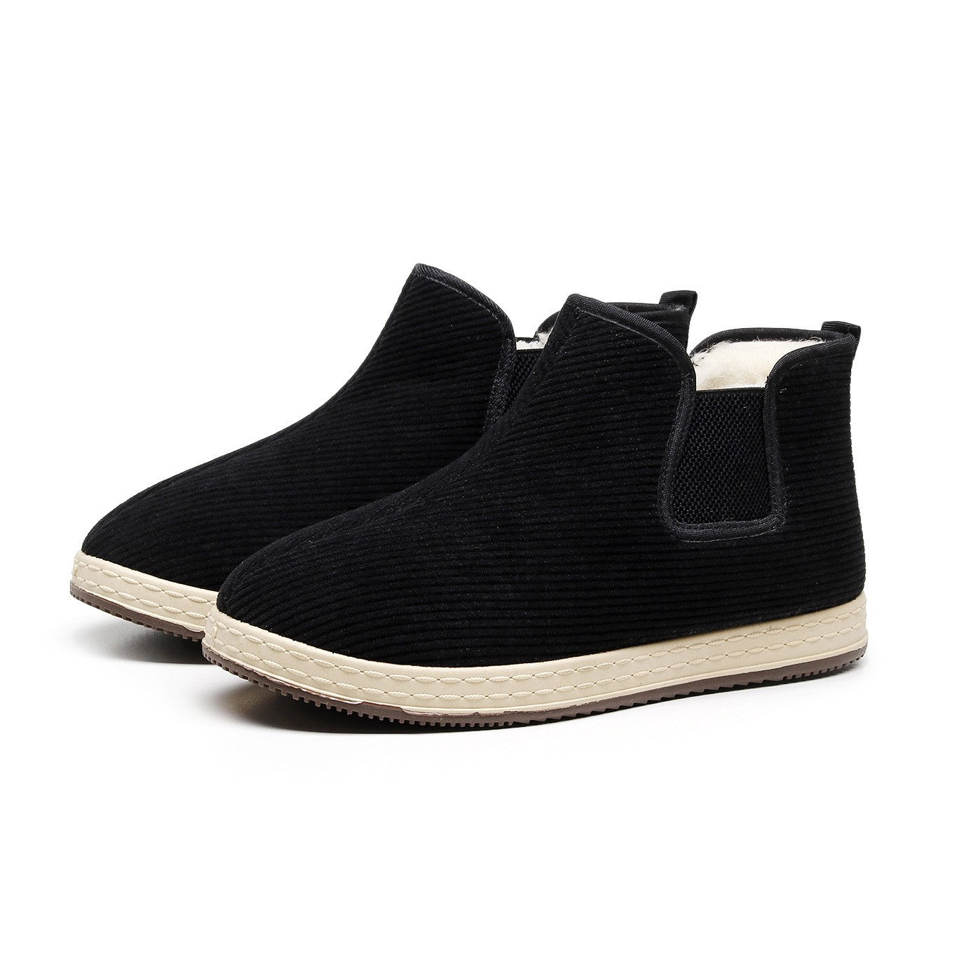 Damen Stiefeletten Warm Elastisch Wintermode