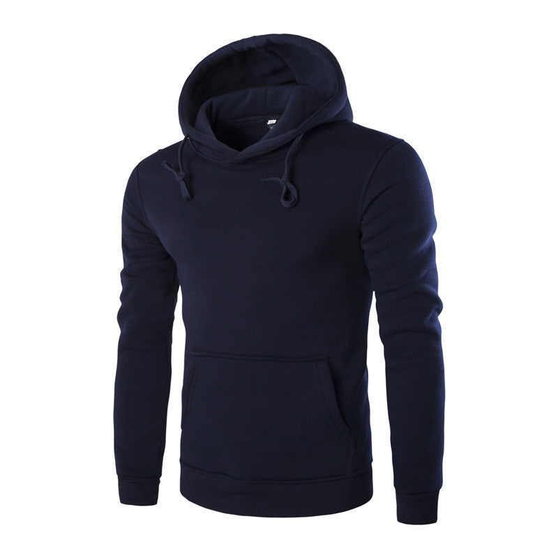 Herren Hoodie Übergroß Kängurutasche Großmaschen Pullover