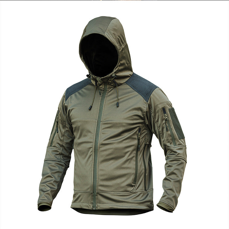 Herren Outdoor-Jacke Isoliert Wasserfest Funktionale Steppjacke
