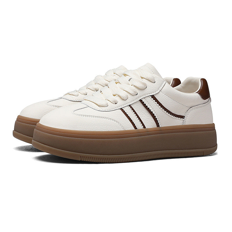 Damen Sneaker Plattformsohle Bequem Modisch