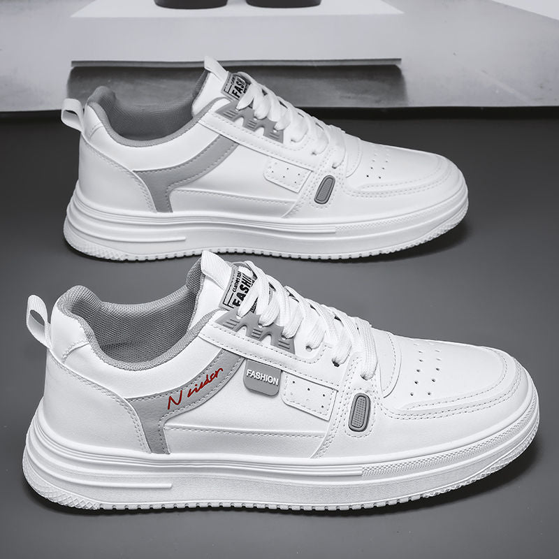 Damen Sneaker Sportlich Komfortabel Laufschuhe Weiße Mode