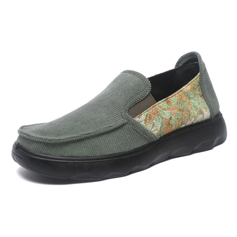 Herren Freizeitschuhe Atmungsaktiv Slip-On Bequem Flexibles Sohlenprofil