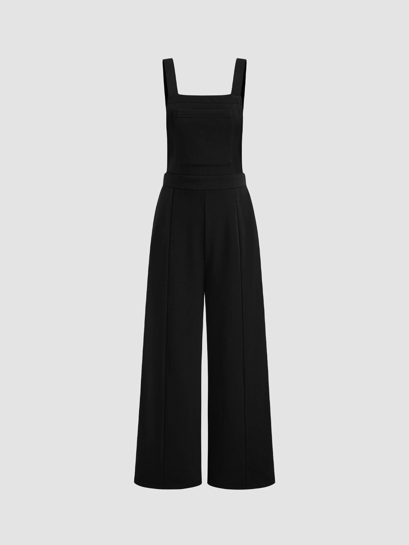 Damen Overall Weitbein mit Taschen Modern