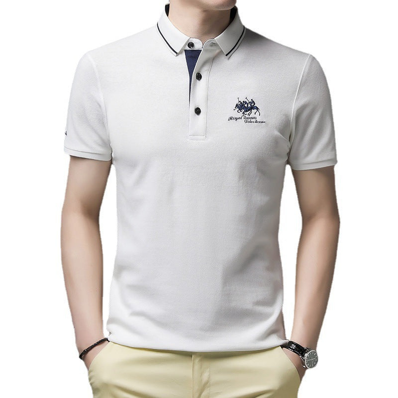 Herren Polohemd Kurzarm Modern