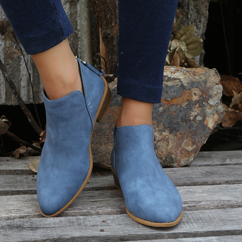 Damen Stiefeletten Mokassin Schuhe Tiermuster Komfort