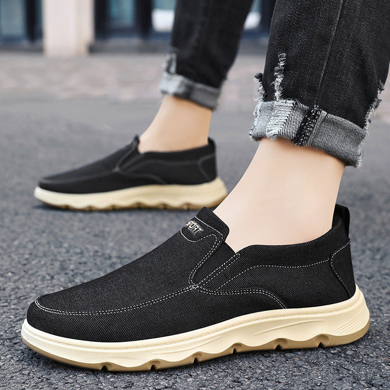 Damen Laufschuhe Bequem Flexible Slip-On Sneaker