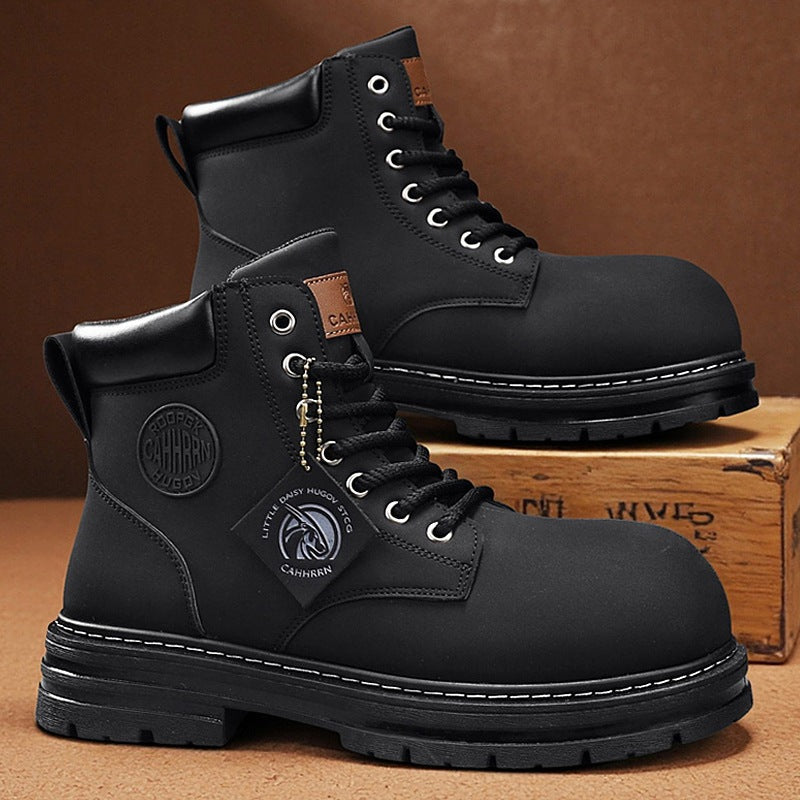 Damen Arbeitsstiefel Robust Rutschfest Knöchelhoch