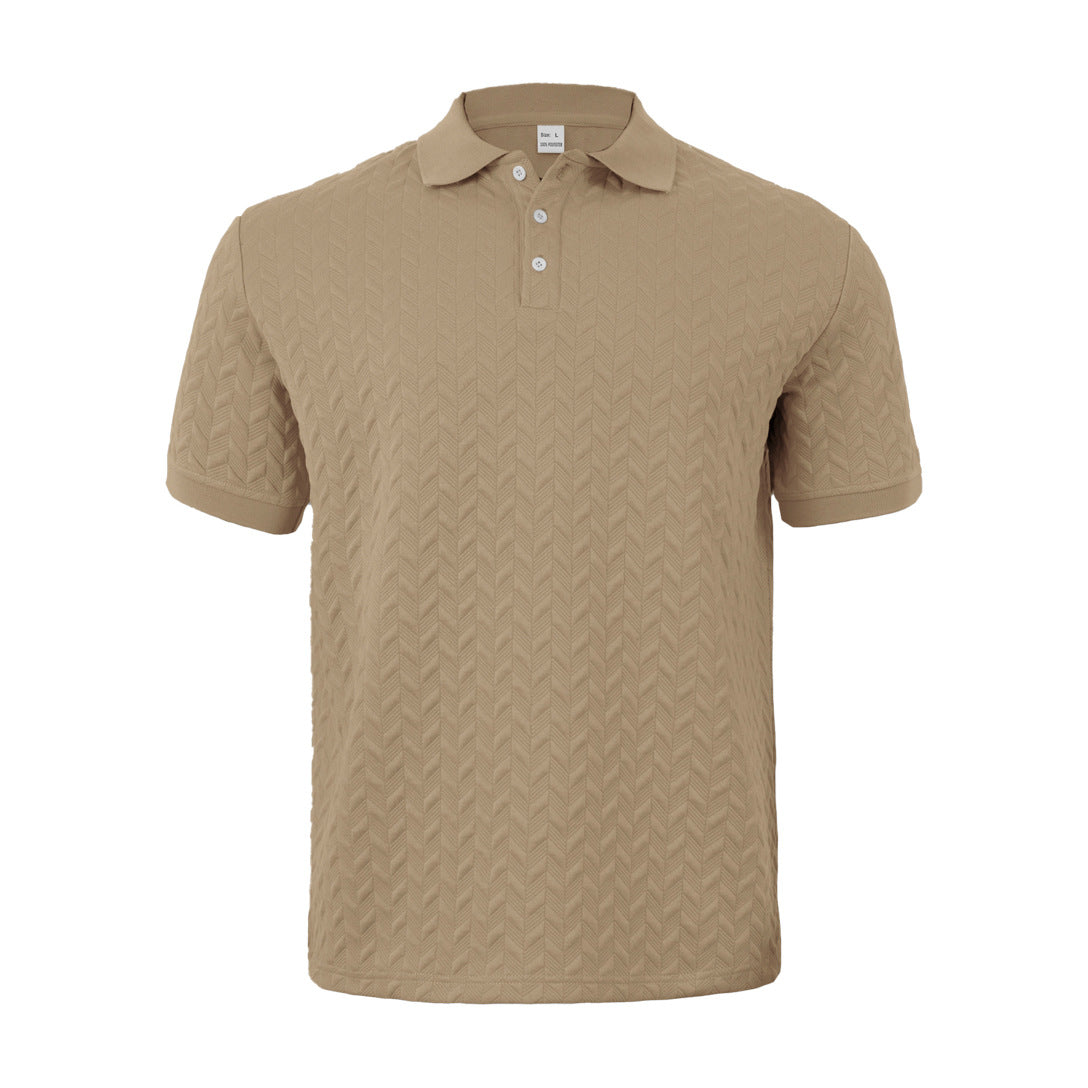 Herren Poloshirt Modern Strukturiert Baumwolle Berlin