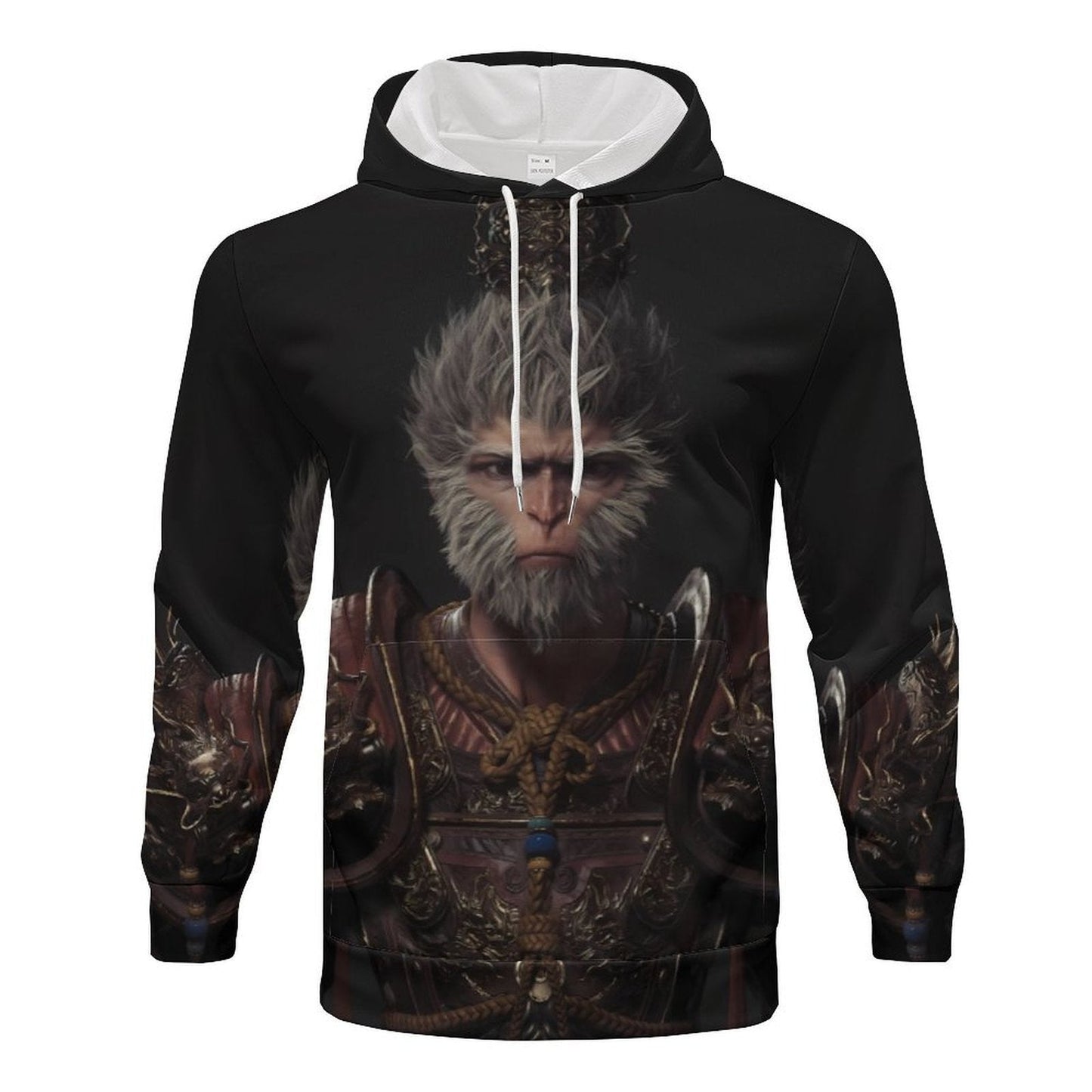 Herren Kapuzenpullover Tiermotiv Modern Berlin Style