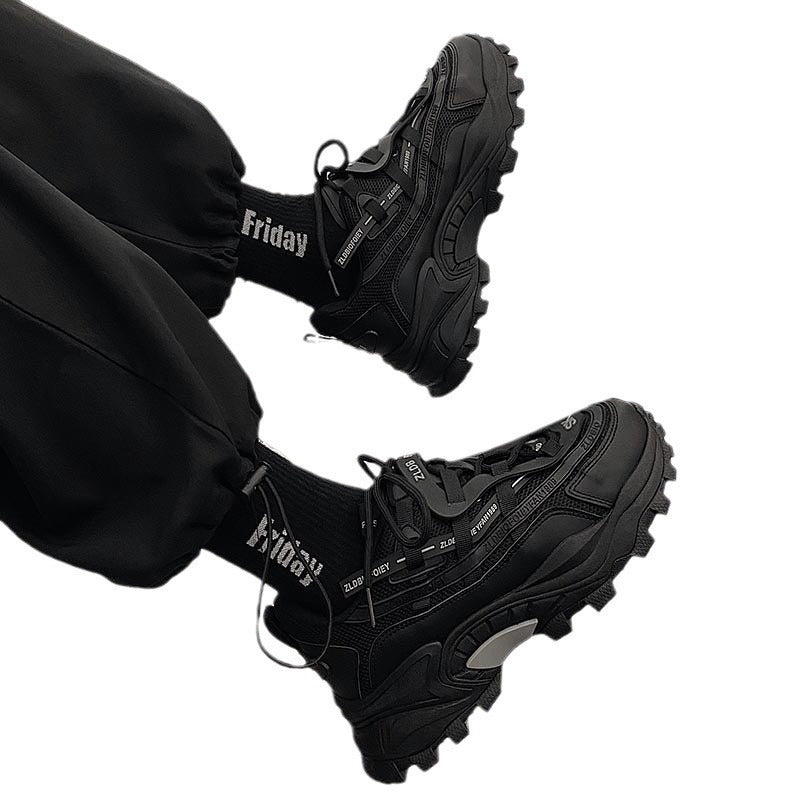 Damen Sneaker Sportlich Chunky Sohle Stabil Laufschuhe