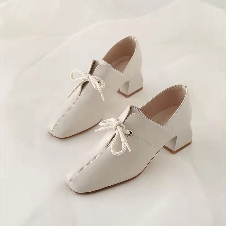 Damen Schnürschuhe Elegant Absatz Schuhe für Frauen