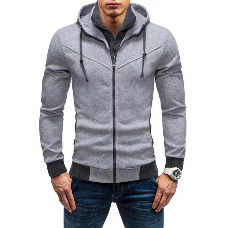 Herren Sportpullover Kapuzenpulli Hochwertig Reißverschluss