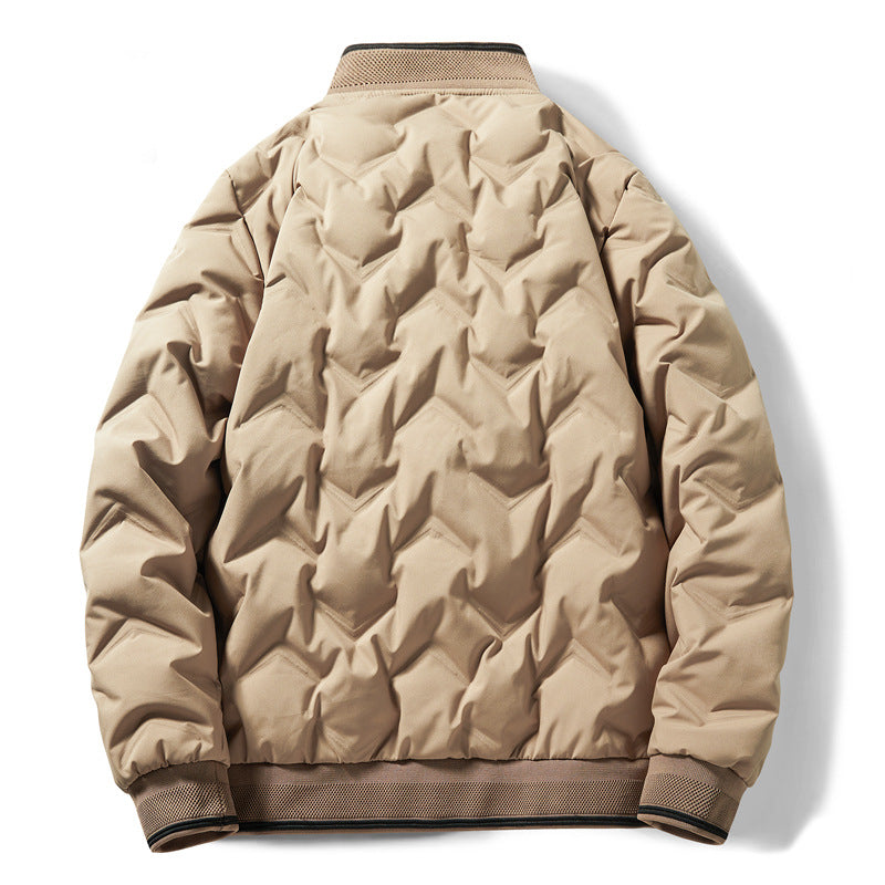 Herren Winterjacke Isoliert Gesteppt Warm