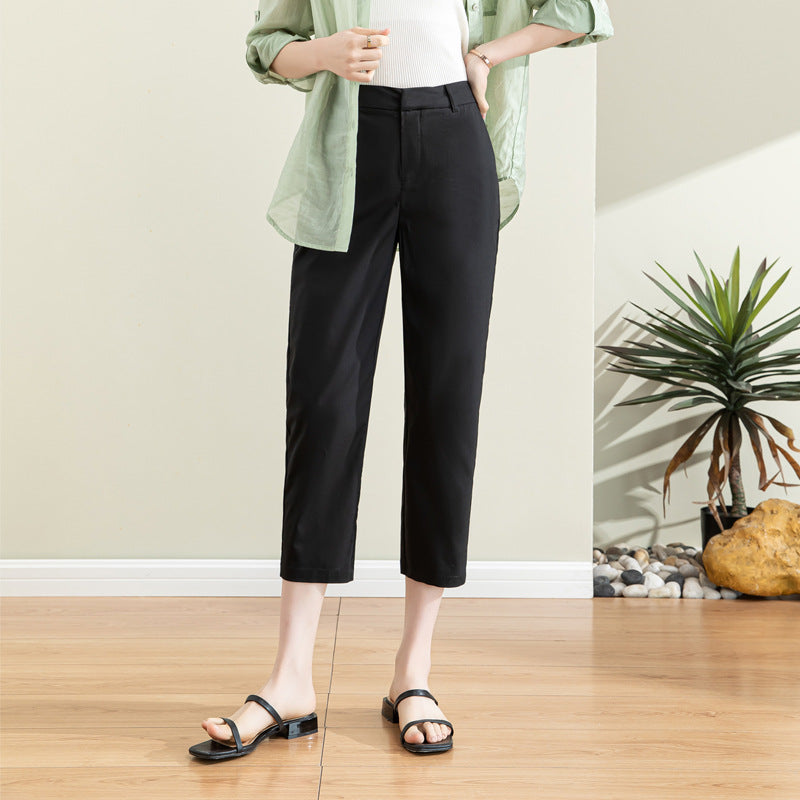 Damen Chino Hose Slim Fit Schmal