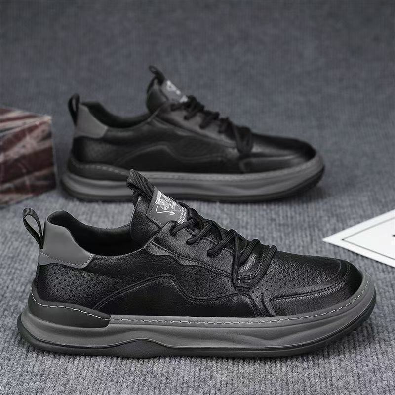 Damen Sport-Sneaker Atmungsaktiv Leder Mesh Laufschuhe