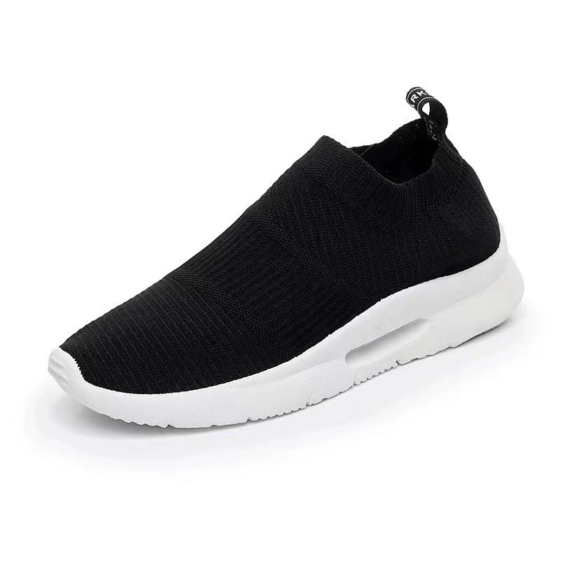 Damen Laufschuhe Bequem Elastisch Dämpfend
