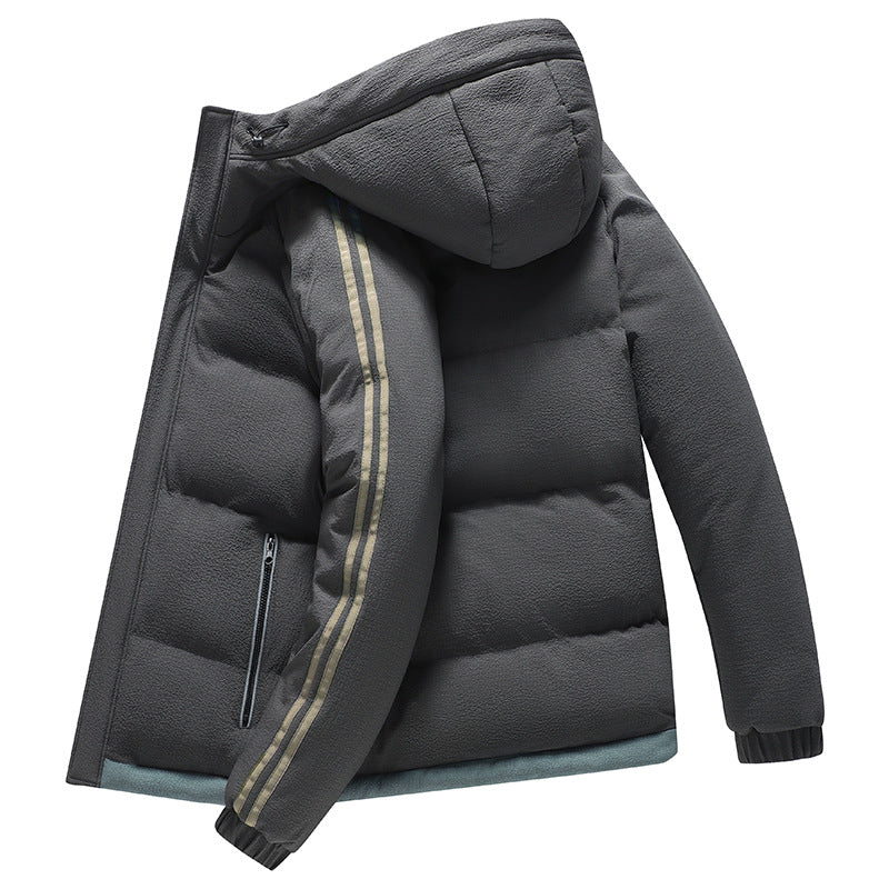 Herren Winterjacke Isoliert Gesteppt Wasserabweisend