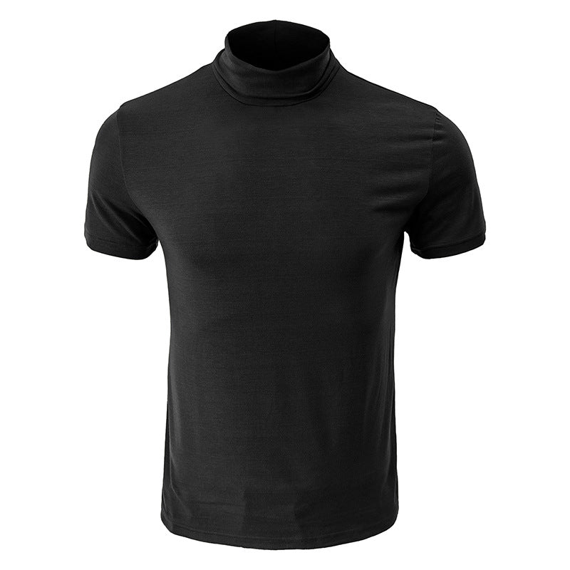 Herren T-Shirt Stehkragen Modern Berlin Style