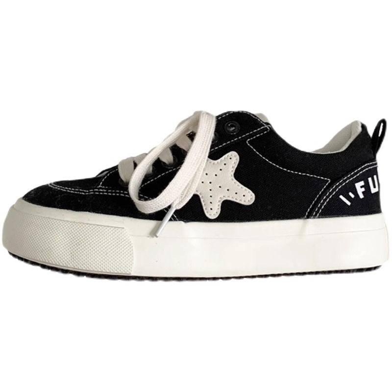 Damen Sneaker Sternenmotiv Komfortabel Modern
