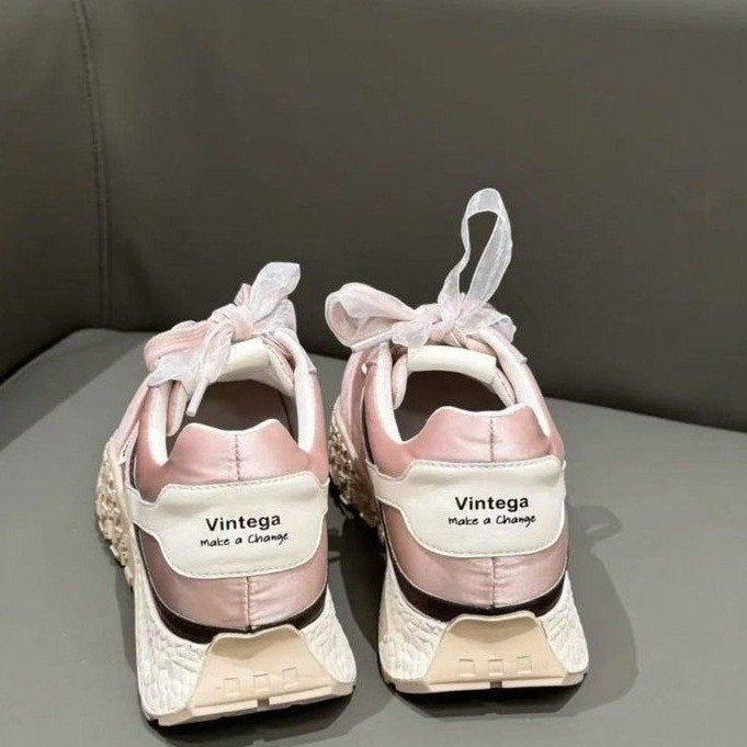 Damen Sneaker Sport Atmungsaktiv Komfort