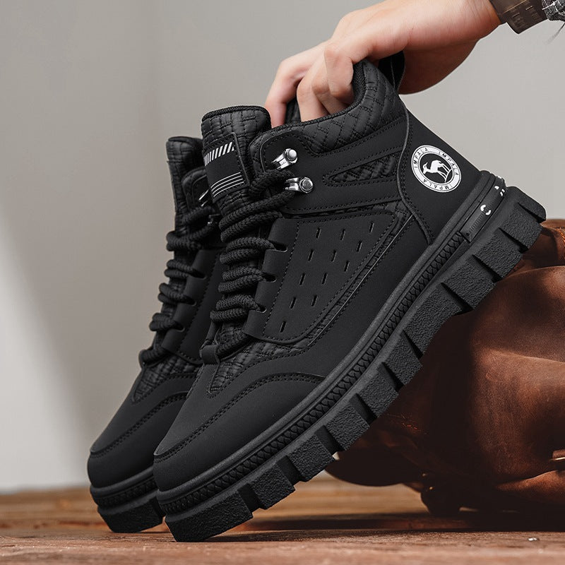 Damen Sneaker Sportlich High-Top mit rutschfester Sohle
