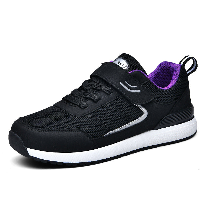 Damen Sportschuhe Sneaker Atmungsaktiv Klettverschluss