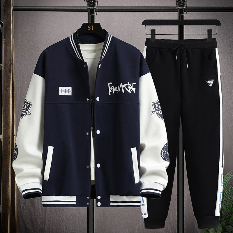 Herren Hoodie-Set Sportlich mit Grafiken Modern