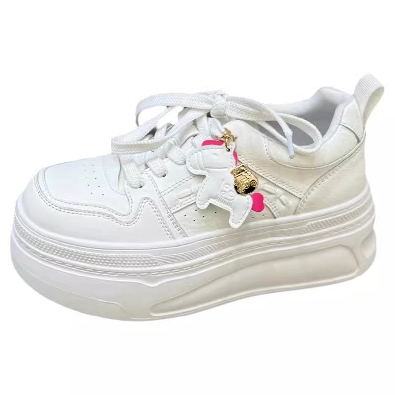 Damen Sneaker Plateau Modisch Komfortabel Mit Dämpfung