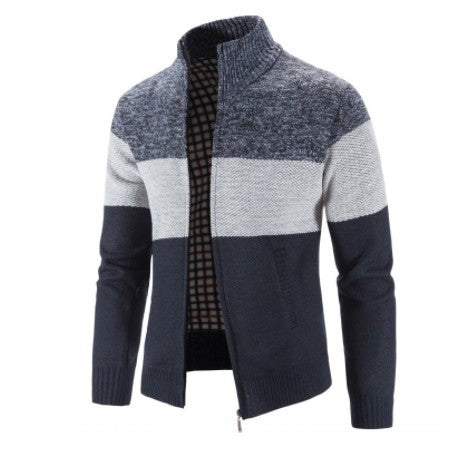 Herren Strickjacke Modern Geschmeidig