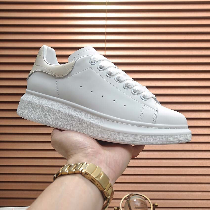 Damen Sneaker Sportlich Lederspitze Weich gepolstert