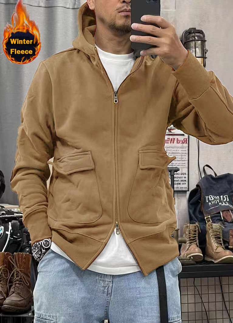 Herren Fleecejacke Warm Praktisch Modern Schnitt