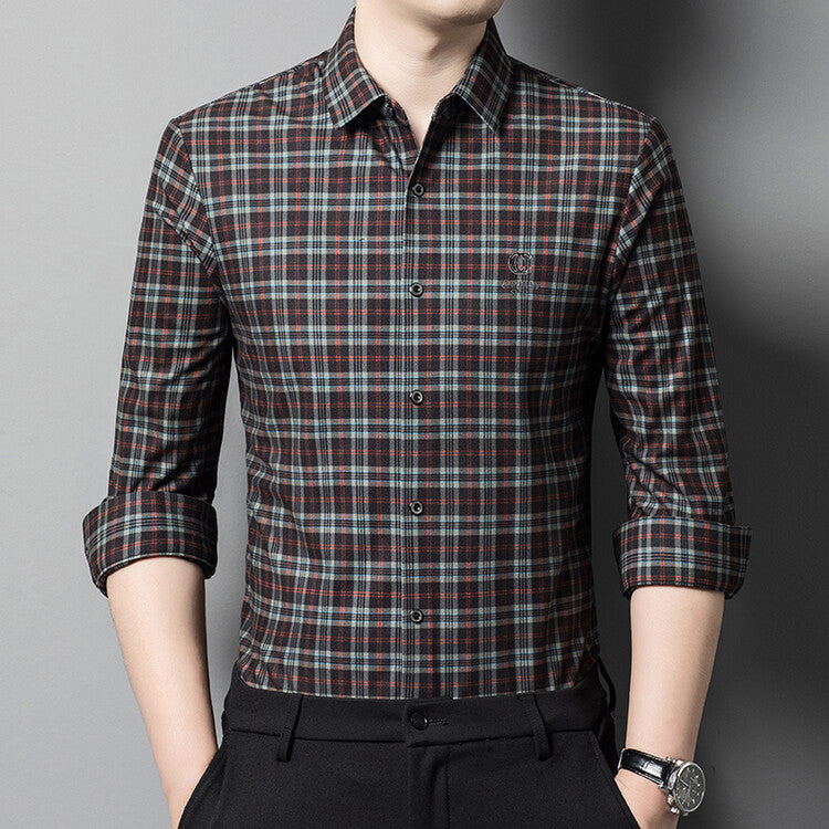 Herren Hemd Kariert Elegantes Berlin Style