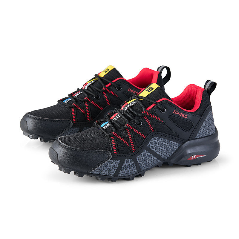 Damen Laufschuhe Sportlich Trail Atmungsaktiv Rutschfest