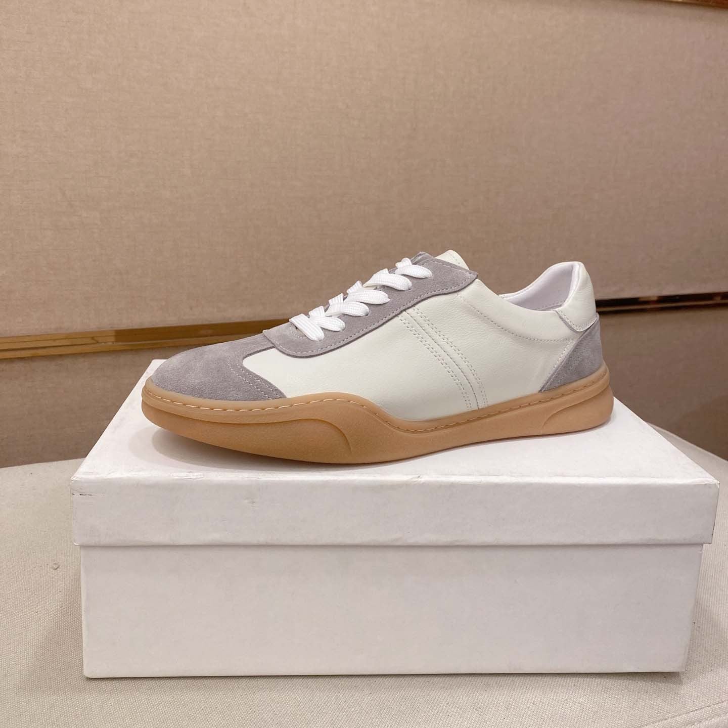 Damen Sneaker Leder Wildleder Schuhe Frauen