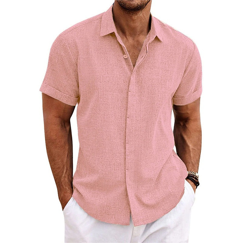 Herren Kurzarmhemd Leicht Sommer Berlin Style
