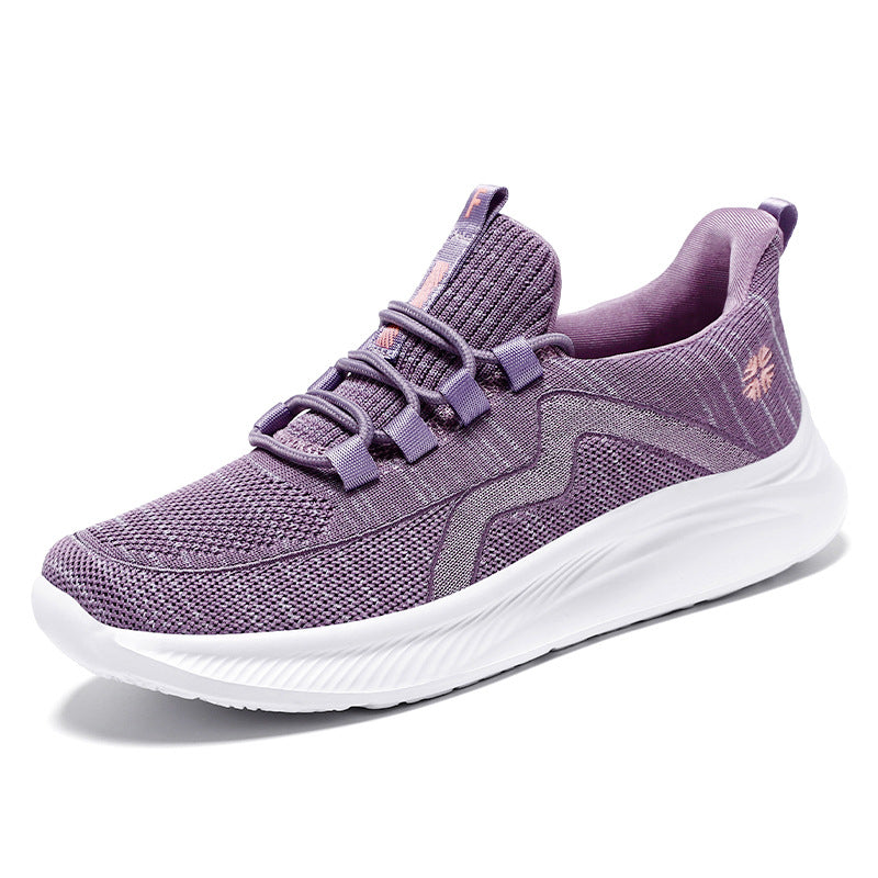 Damen Sportsneakers Atmungsaktiv Elastisch Laufschuhe