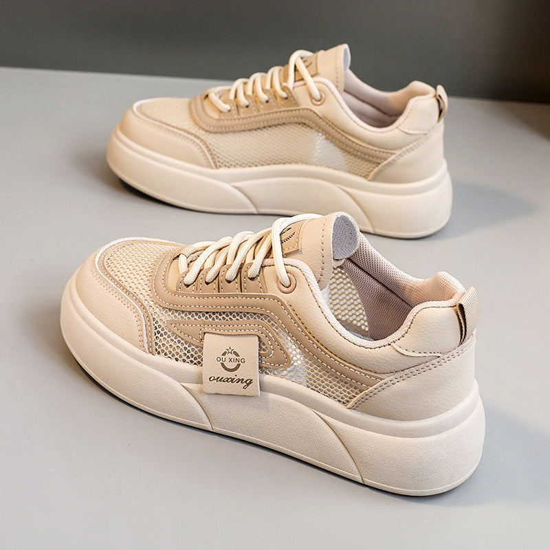 Damen Sneaker Trendsport Schuhe Atmungsaktiv Komfort