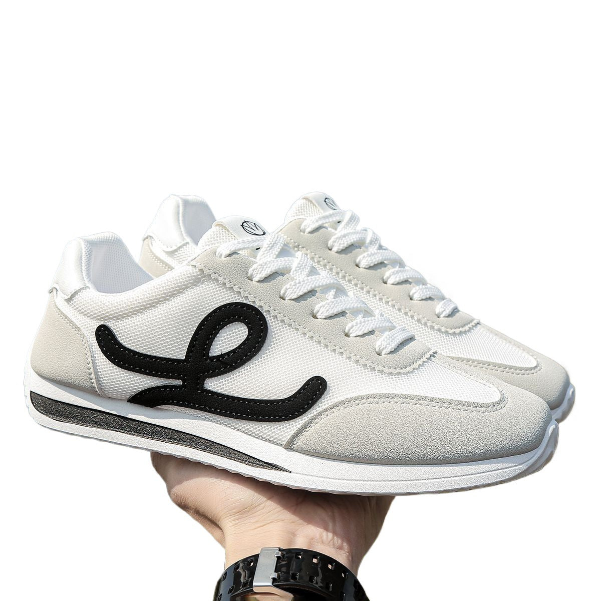 Damen Sportliche Sneaker Atmungsaktiv Komfortabel
