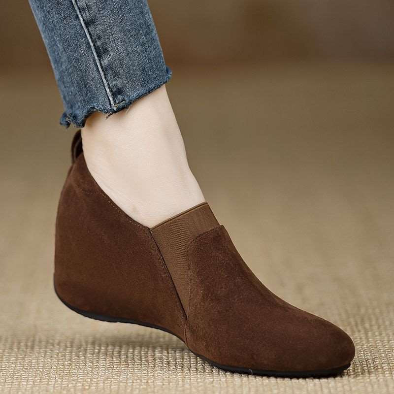 Damen Stiefeletten Ankle Boots Elegant mit Elastik
