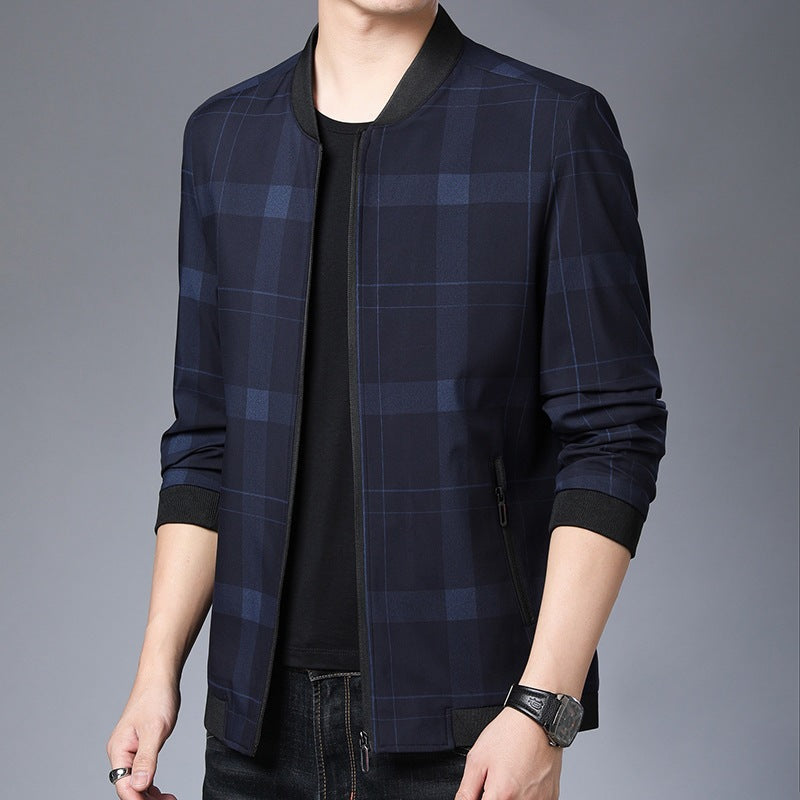 Herren Karojacke Modern Slim Fit Schnitt Berlin Style