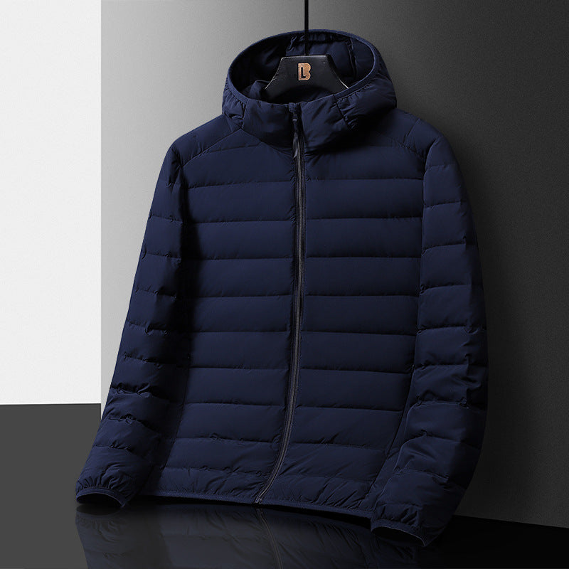 Isolierte Herren Steppjacke Leicht Warm