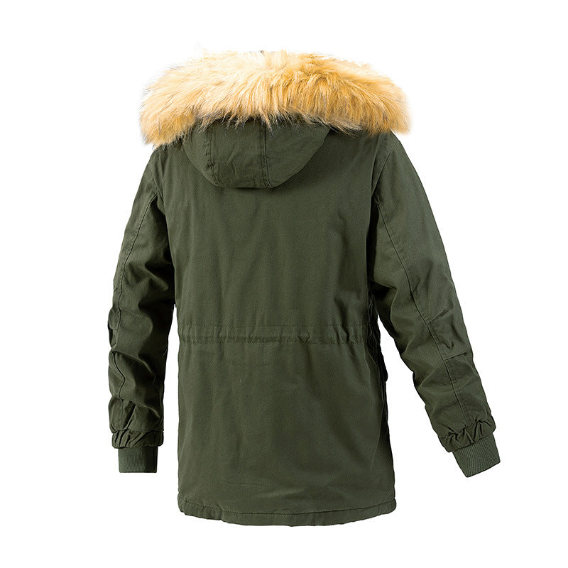Herren Winterjacke Warm Isoliert Wasserfest