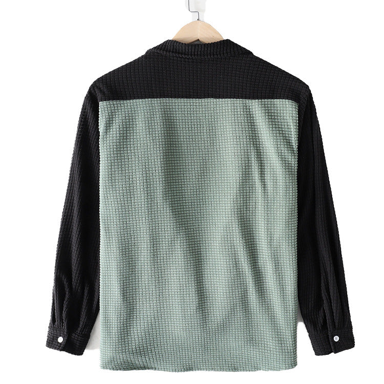 Herren Karo-Hemd Lässig Modern Berlin Stil