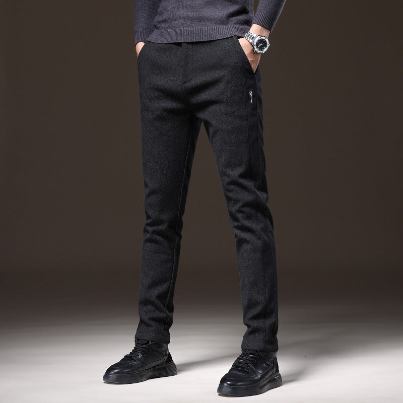 Herren Slim Fit Hose Bequem Freizeit Moderne