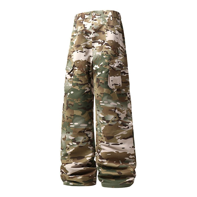 Herren Camouflage-Hose Militärstyle Cargo-Hose