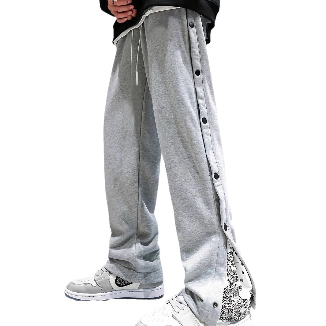 Herren Sportshose Lässig Mit Knöpfen Bequem