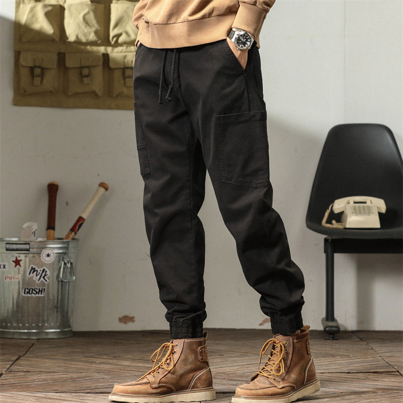 Herren Utility-Hose Stretchbein mit Taschen Modern