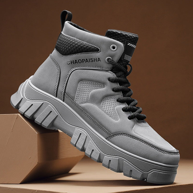 Damen Sneaker High-Top atmungsaktiv rutschfest Outdoor Schuhe