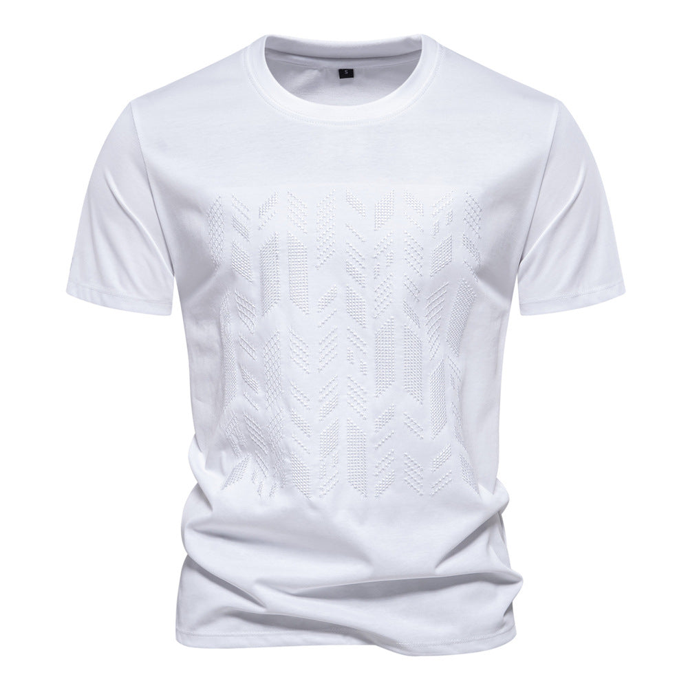 Herren T-Shirt Modernes Strukturdesign Trendy Berlin